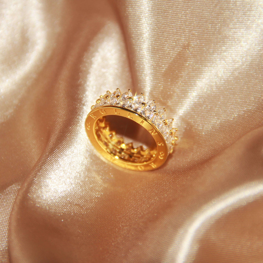 Princess Crown Women Ring - Trendolla Jewelry